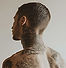 Tattooed Man's Back