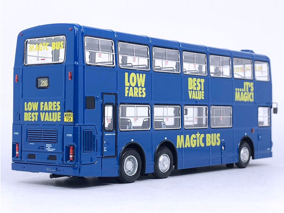 Thumbnail: STAGECOACH "MAGIC BUS" DENNIS DRAGON DUPLE METSEC 11M - 15190