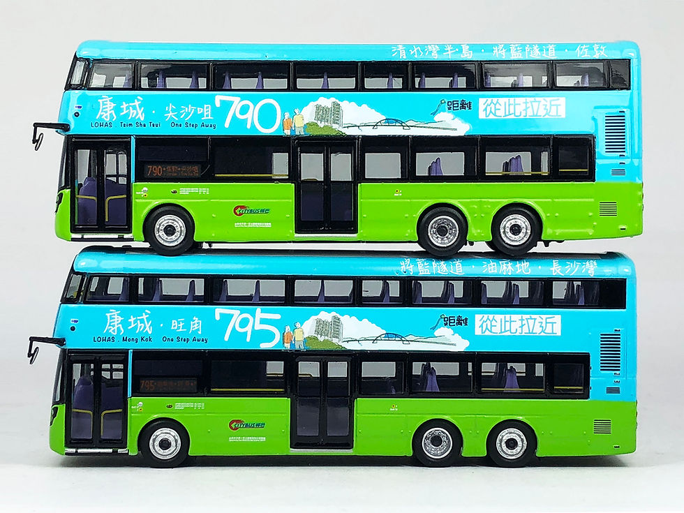 Thumbnail: NWFB VOLVO B8L/Wright Gemini 3 - 'Lohas Express' Set