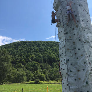 Family event up in the mountains. Lots of competitions at this one.