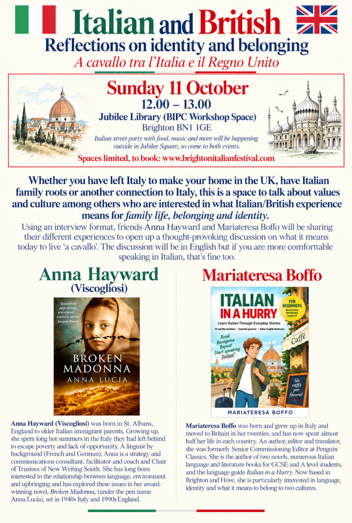brighton italian festival talk