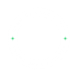 Navy Blue Minimalist Aesthetic Modern Elegant Curved Text Brand Business Circular Logo  (2