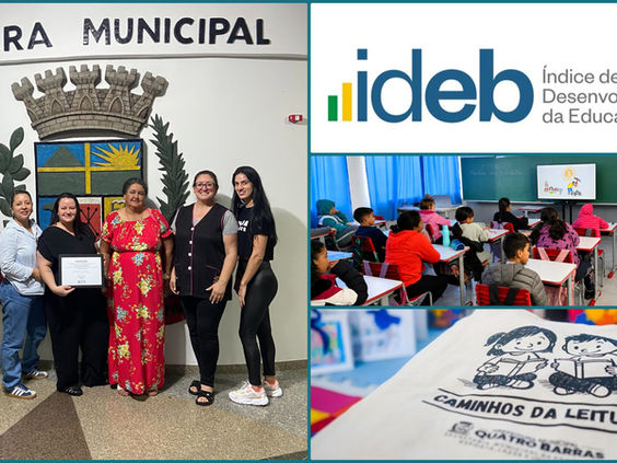 Resultados revelam evolução das redes municipais e colocam em evidência ações pedagógicas, trabalho das comunidades escolares e, em Quatro Barras, uma política de premiação aos profissionais da Educação