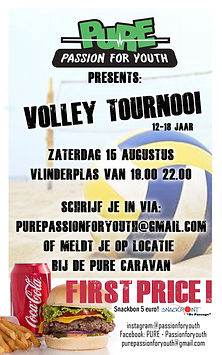 Volleybaltoernooi PURE