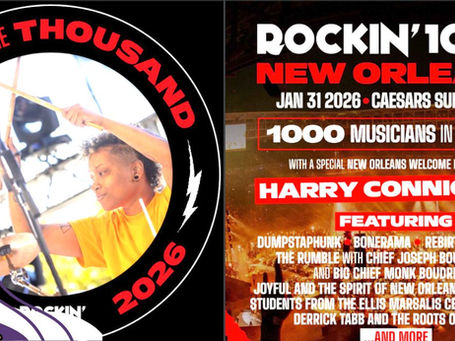 Shreveport's own DJ FAZE selected as drummer for Rockin' 1000 in New Orleans