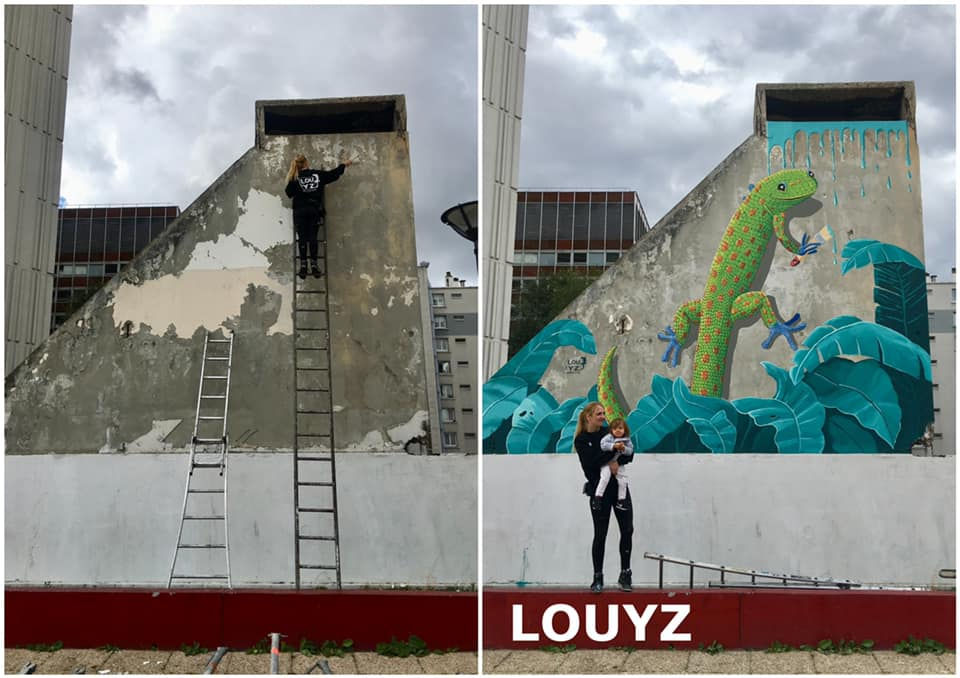 Louyz, Artiste street art à Paris