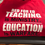 Thumbnail: Teaching is Ministry, Education is Warfare – Red for Ed Statement Tee 