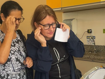 Doação de 220 óculos de grau acontece em Ponta Grossa