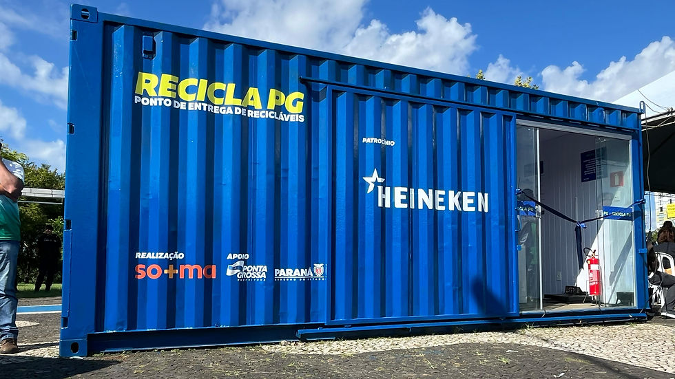 Os pontos de coleta ficam no Parque Ambiental e na Praça Simón Bolívar Foto: Divulgação