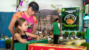 Exposição ambiental gratuita é aberta no Lago de Olarias 