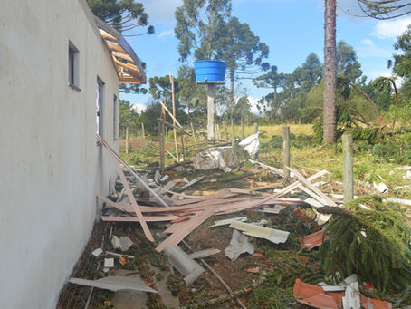 Município de Reserva é atingido por tornado com ventos de aproximadamente 200 km/h