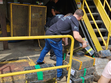 Polícia Civil e Polícia Militar do Paraná realizam incineração de duas toneladas de drogas apreendidas