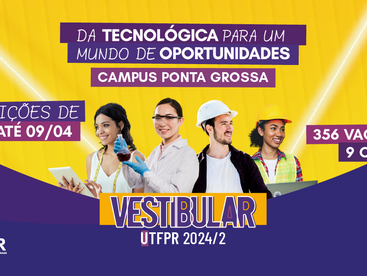 Abertas as inscrições para o vestibular UTFPR