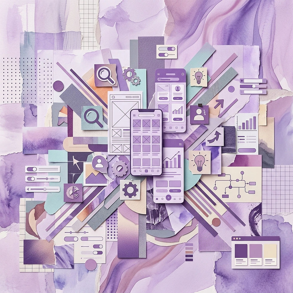 a hero image for a ux portfolio, some soft purples.jpg