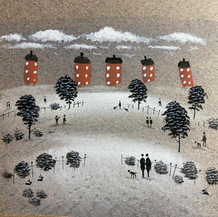 Old Flats watercolour