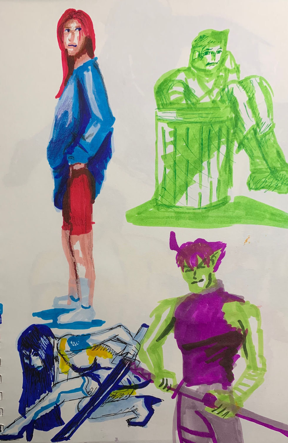 Figure Drawing practice 5