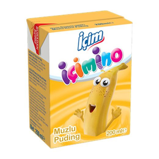 İÇİM İÇİMİNO MUZLU PUDING