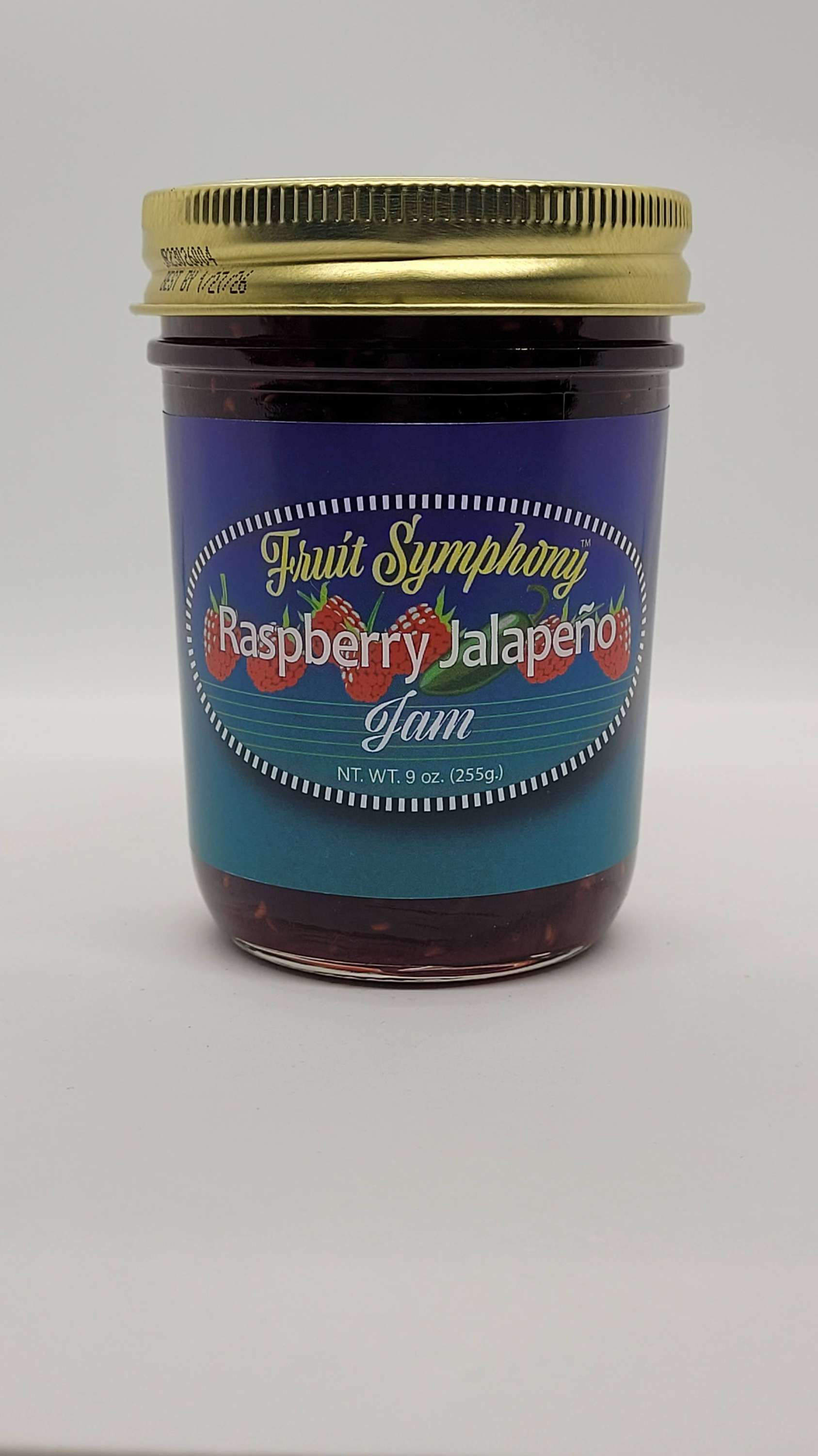 Raspberry jalapeño jam 