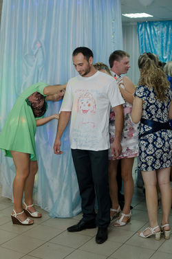 конкурс на свадьбе