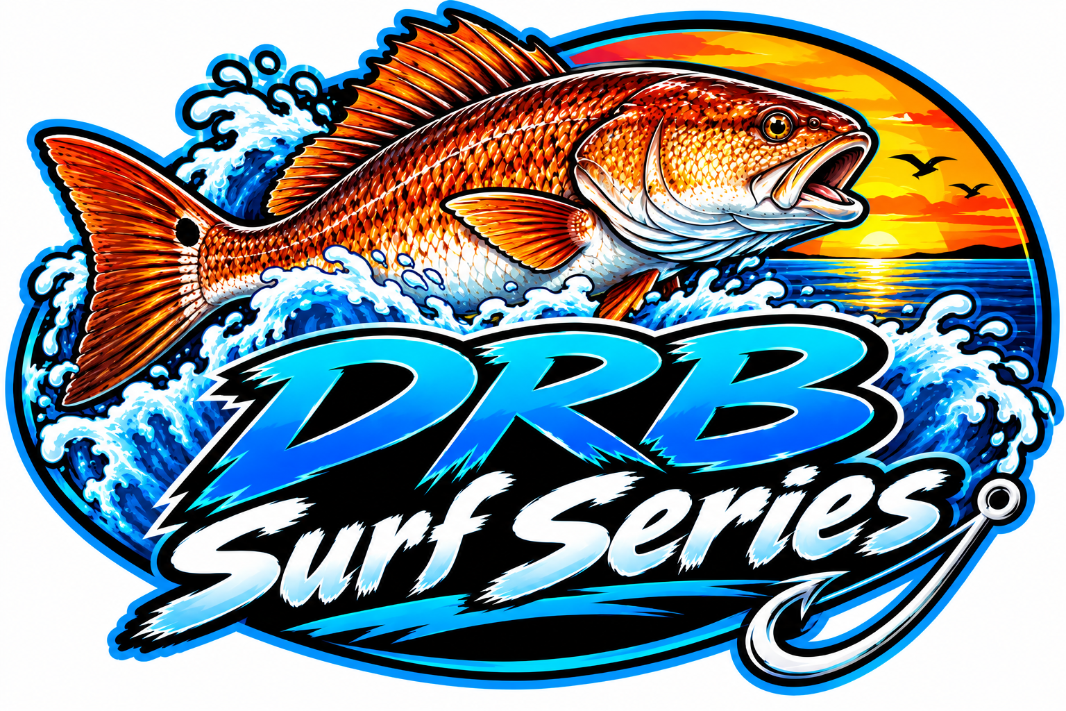DRB Surf Series 3x (MH) Rod Blank