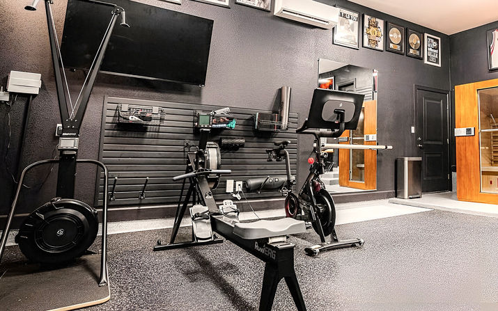 HandiWALL in home garage gym