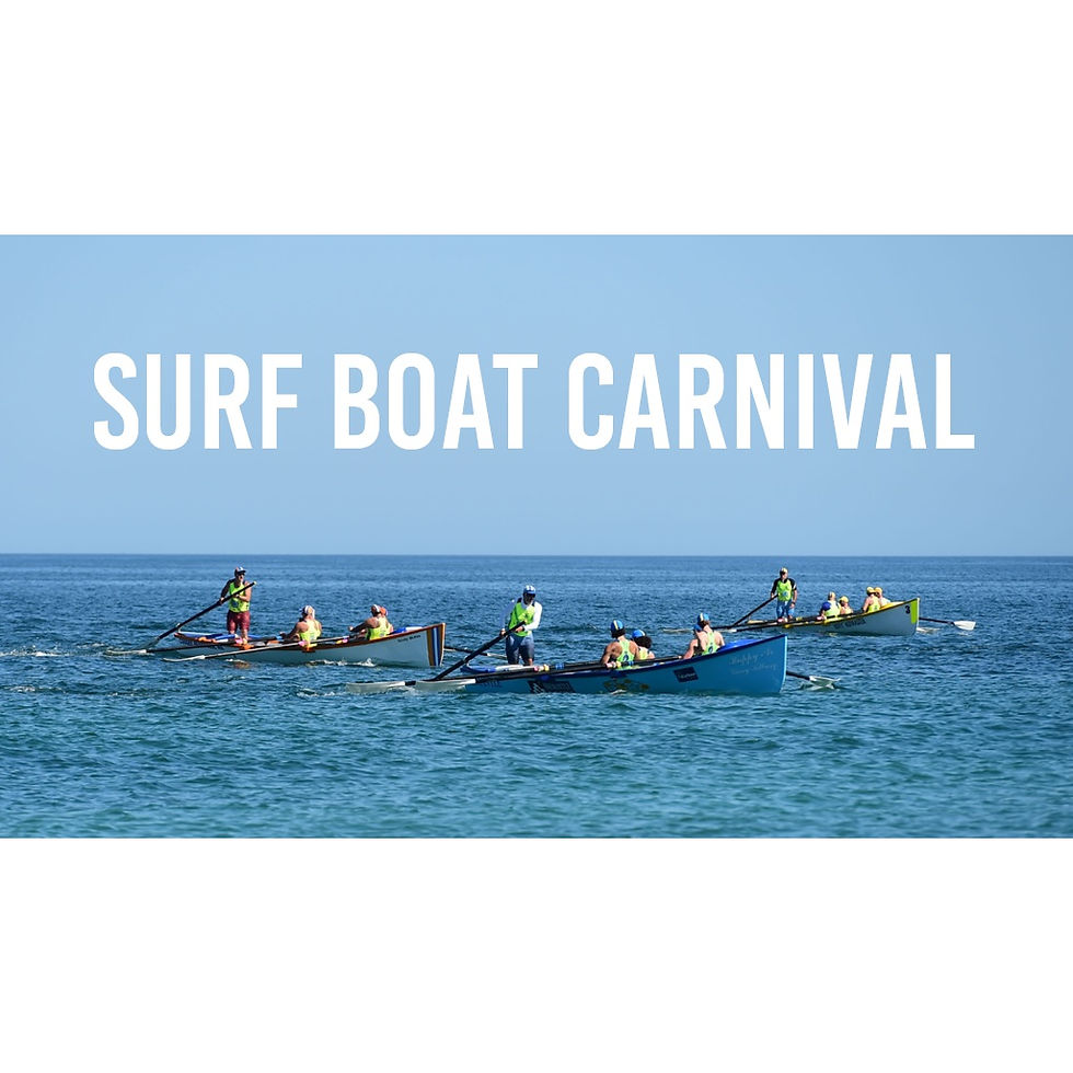 Surf Boat Carnival 1 - Saturday 24 October 2026