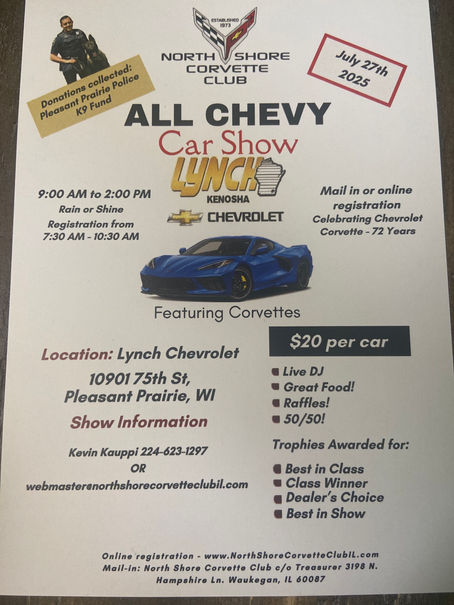 NSCC All Chevy Car Show