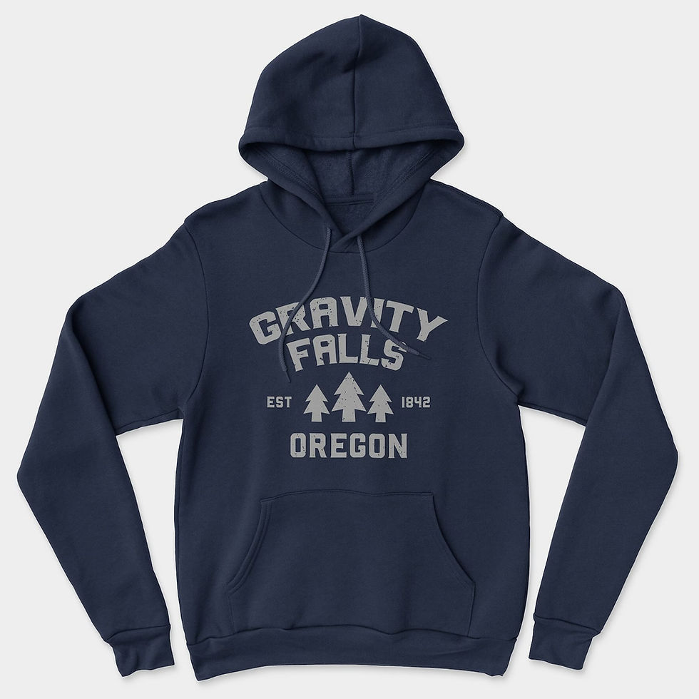 Gravity Falls State of Oregon, state park hoodie