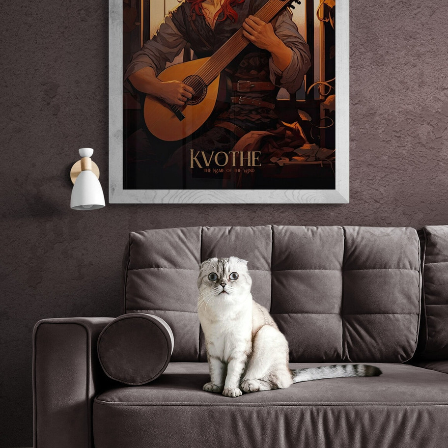 Kingkiller Chronicl Name of the Wind Kvothe Poster