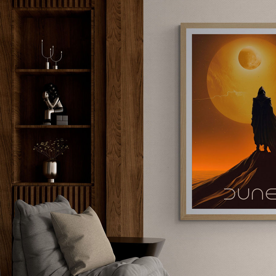 Dune Visions of Arrakis Kwisatz-Haderach Fan-art poster digital print