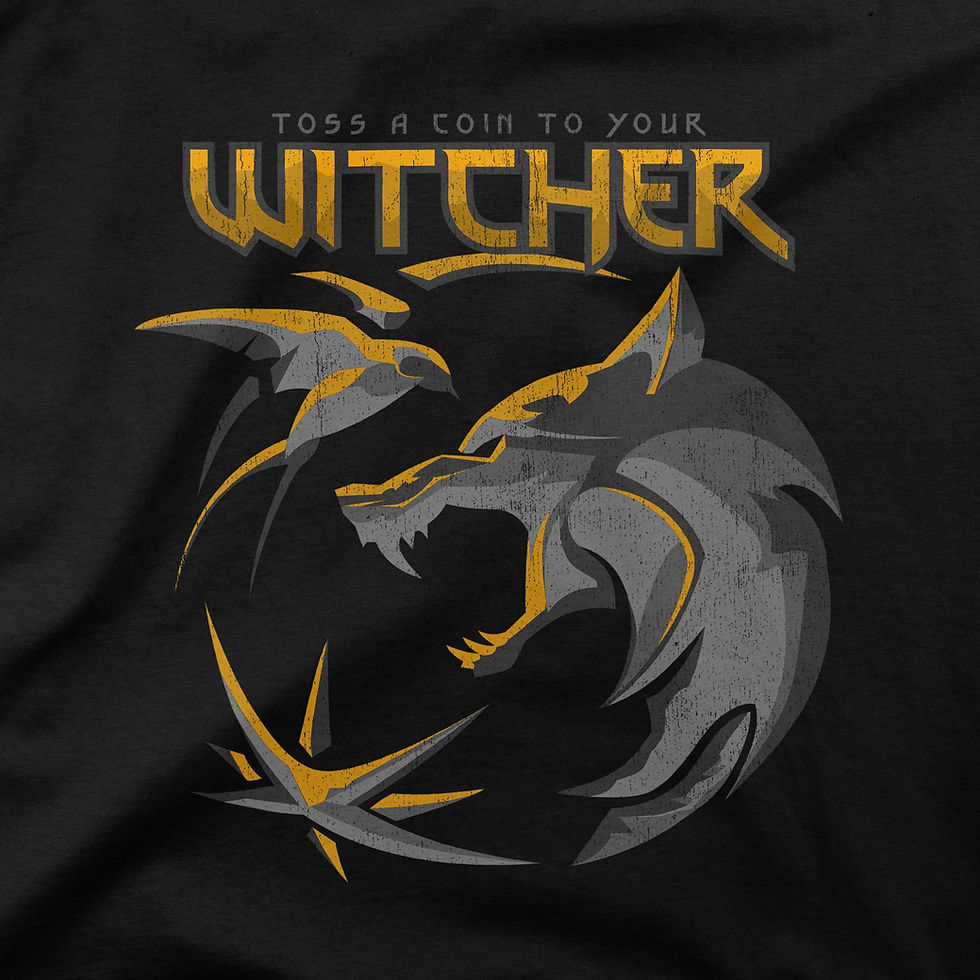 the witcher, toss a coin to your witcher adult tshirt