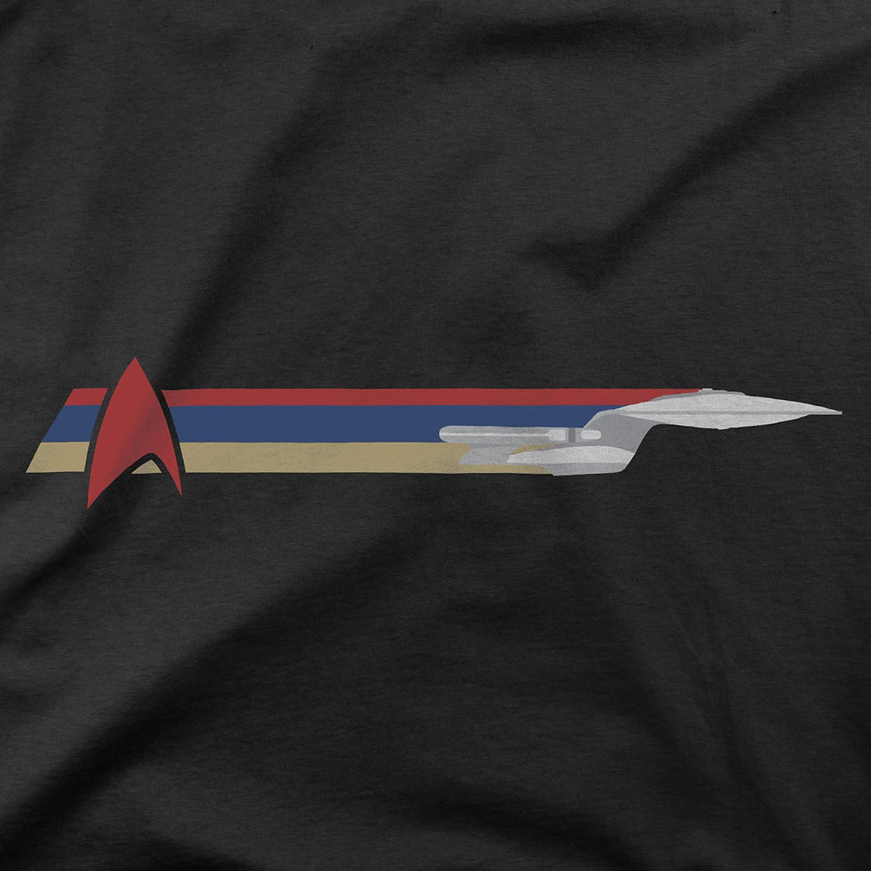 Star Trek The Next Generation retro t-shirt