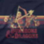 Dungeons & Dragons vintage cartoon adult unisex hoodie