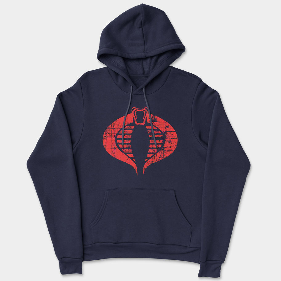 Vintage G.I. JOE Cobra pullover hoodie