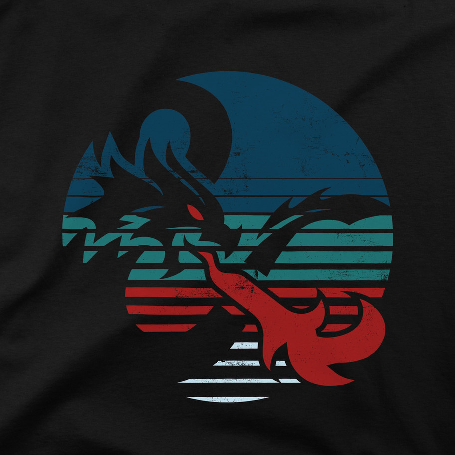 Dungeons & Dragons logo adult unisex hoodie