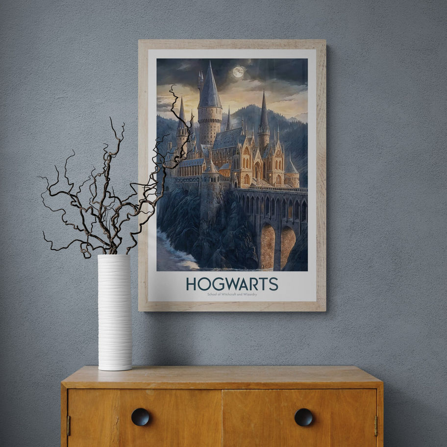Harry Potter Hogwarts School of Witchcraft and Wizardry Poster