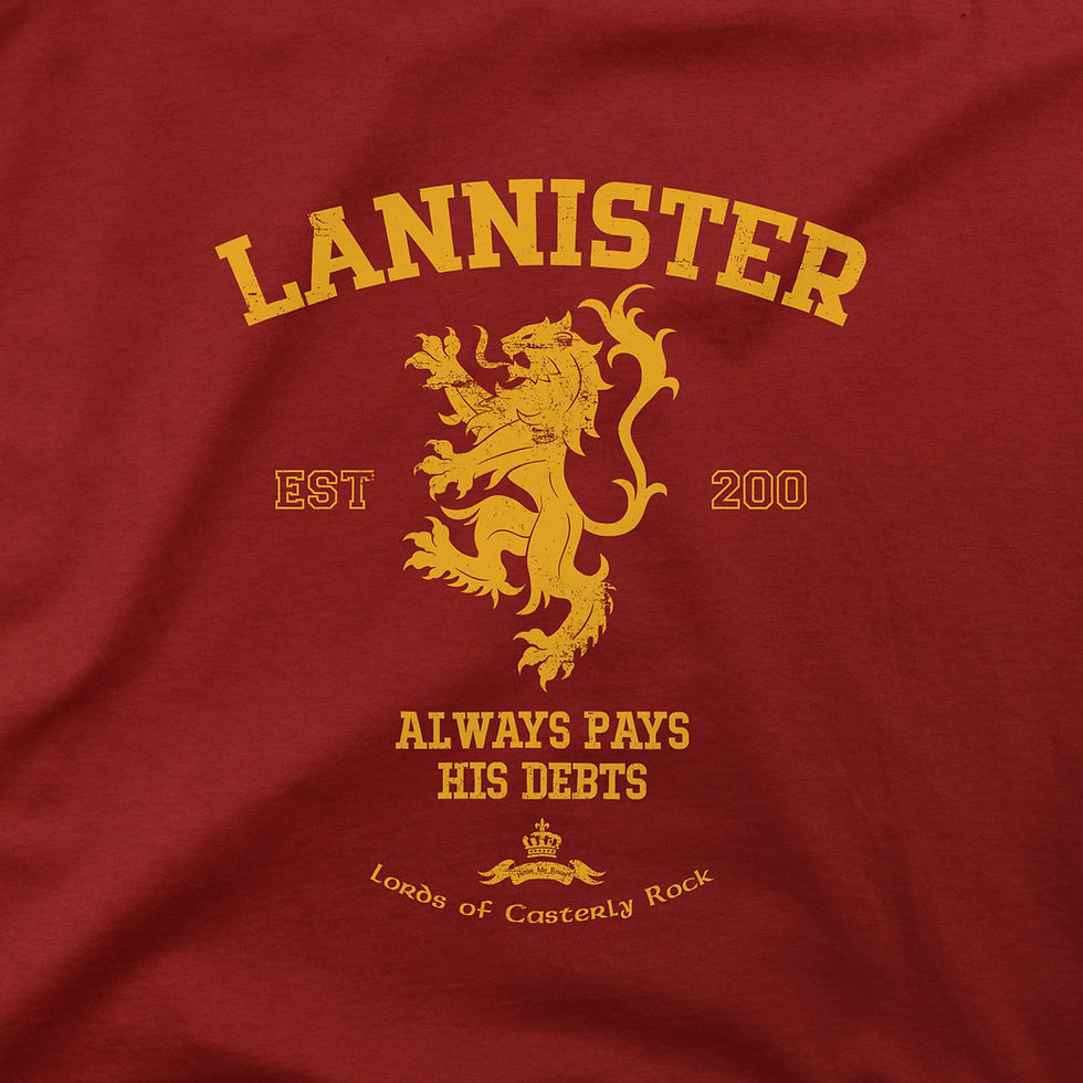 House Lannister Hear Me Roar adult pull over hoodie