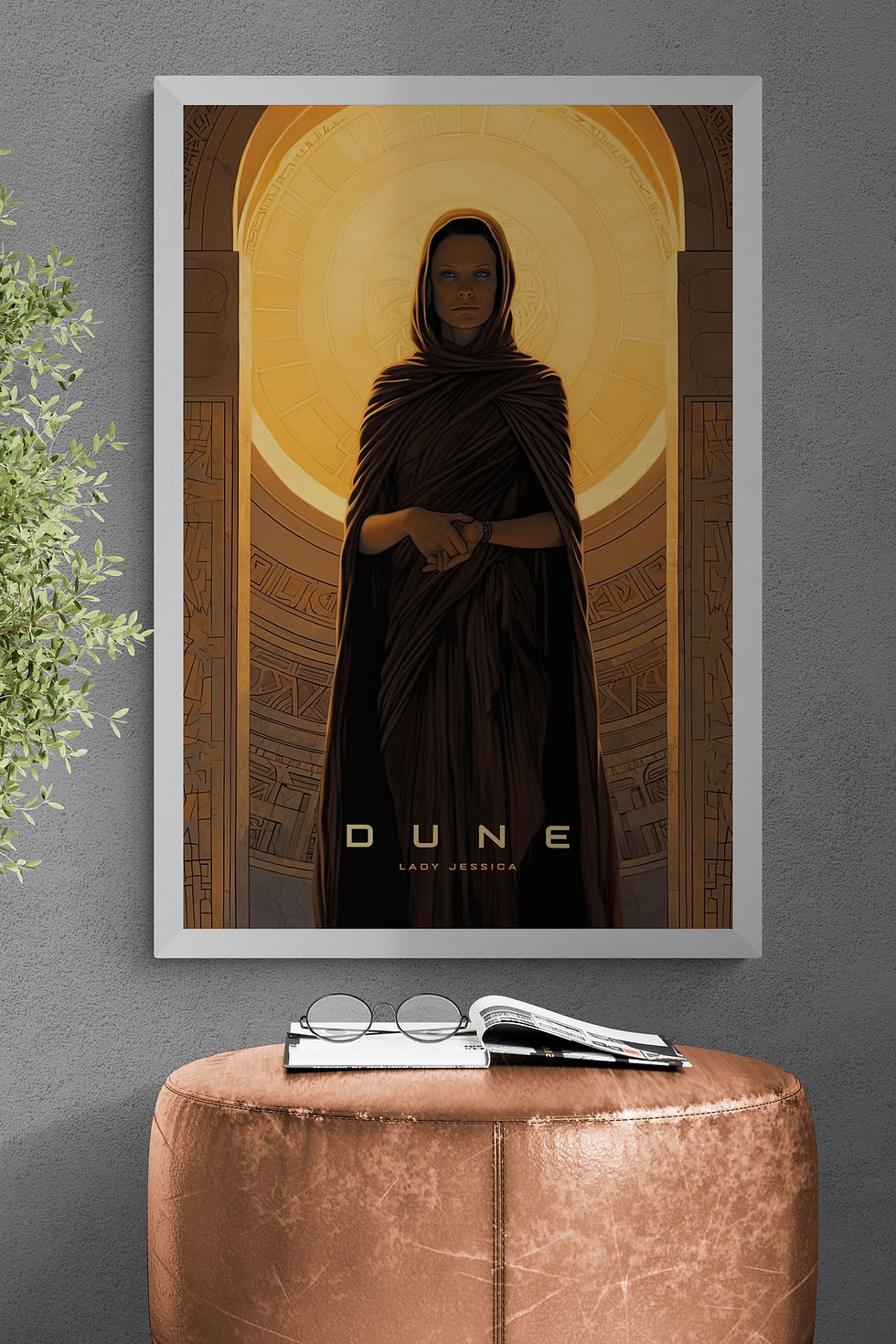 Dune's Lady Jessica of House Atreides, poster print