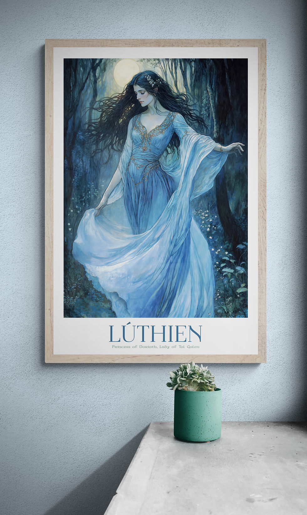 Luthien Tinuviel poster the silmarillion