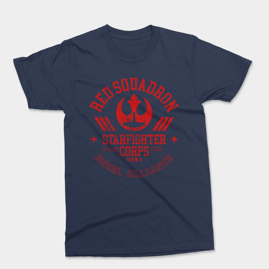 star wars red squadron starfighter corps shirt adult