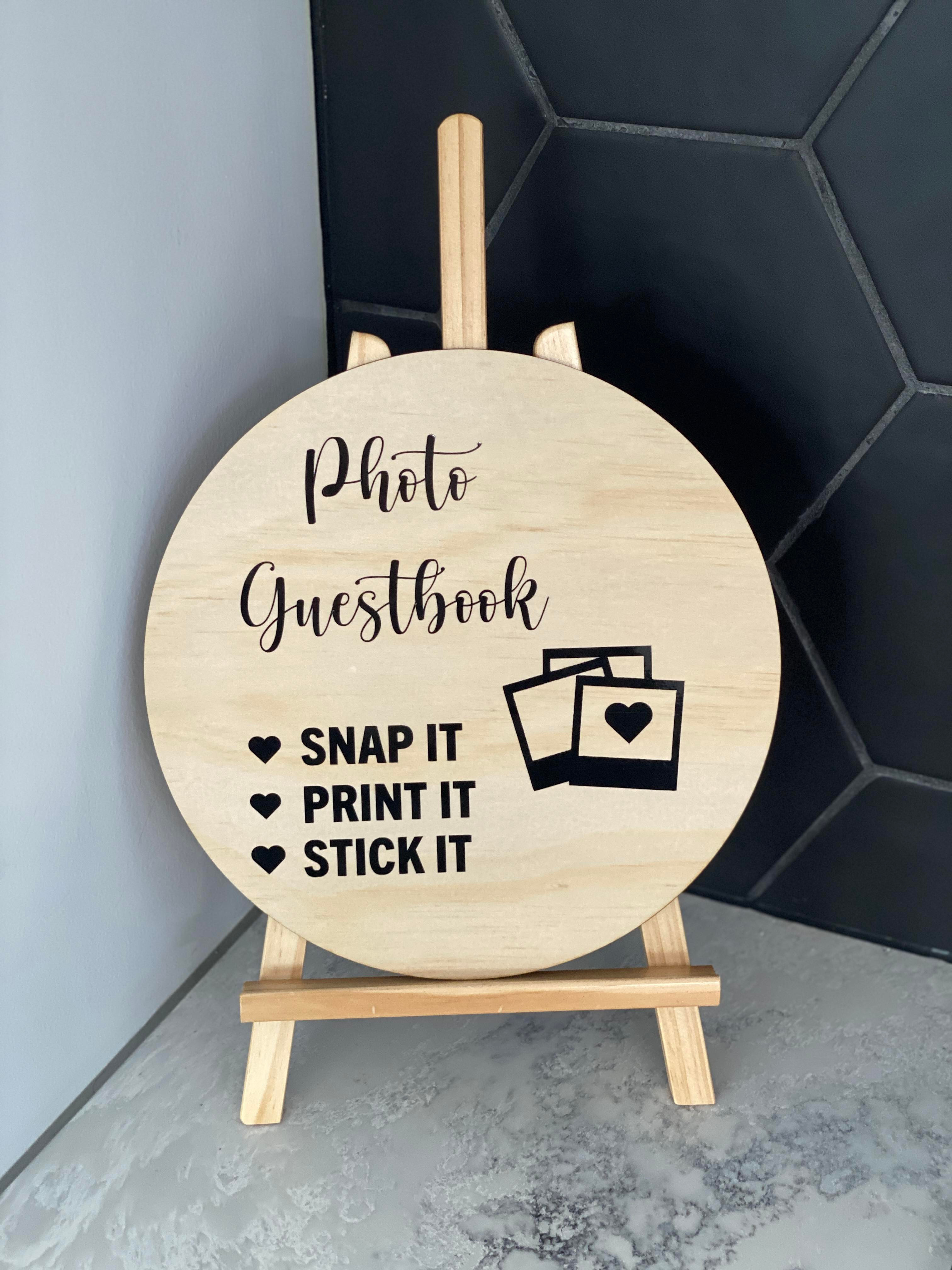 Photo Guestbook Sign