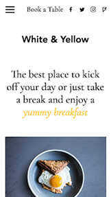 restaurants food website templates