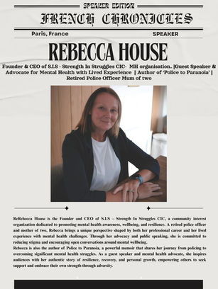 Inspiring Change Through Lived Experience.