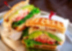 Creamy Sriracha Chicken Waffle Sandwich