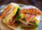 Prosciutto & Egg Waffle Sandwich