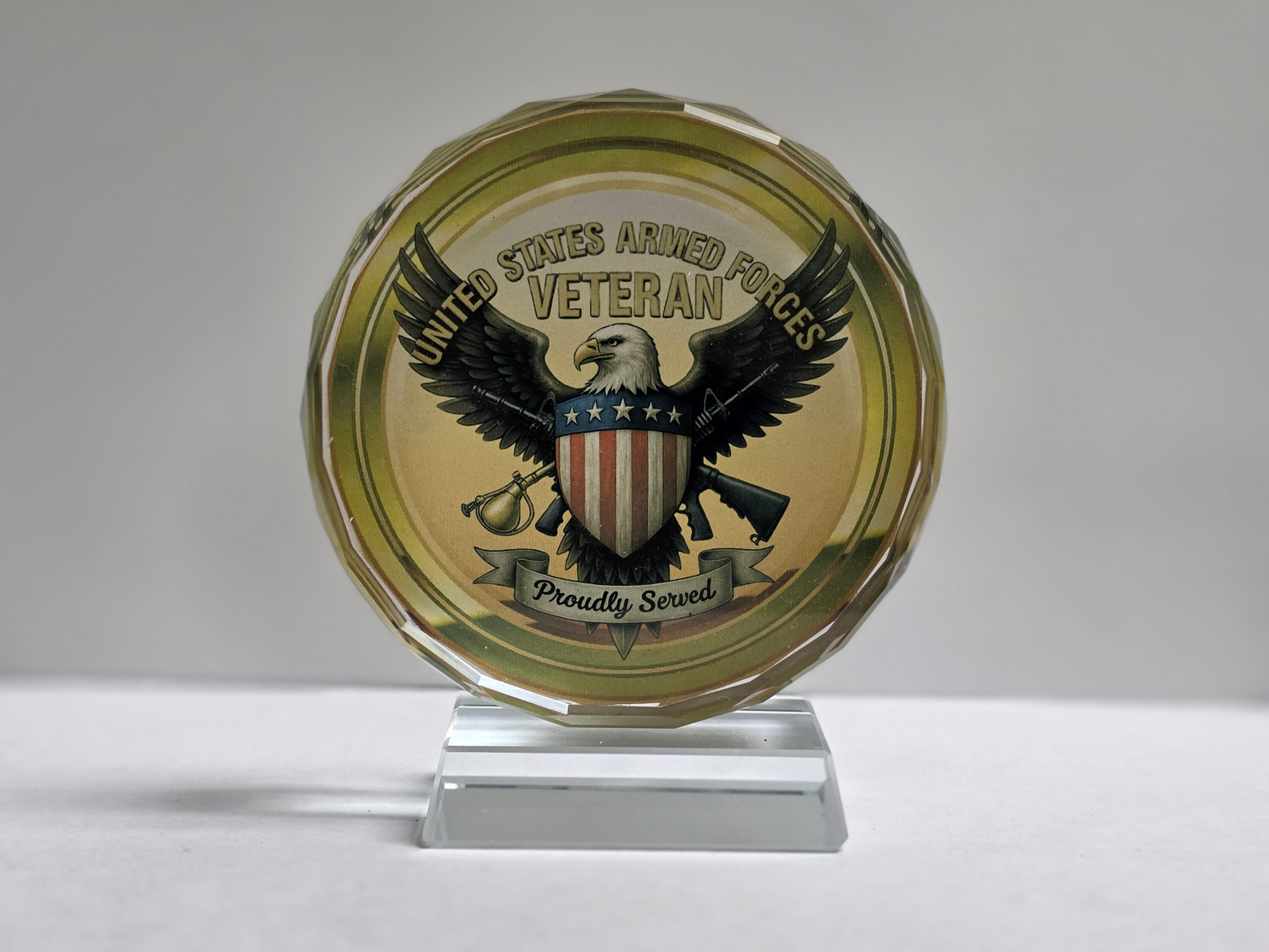 Military Service Crystal Sublimation