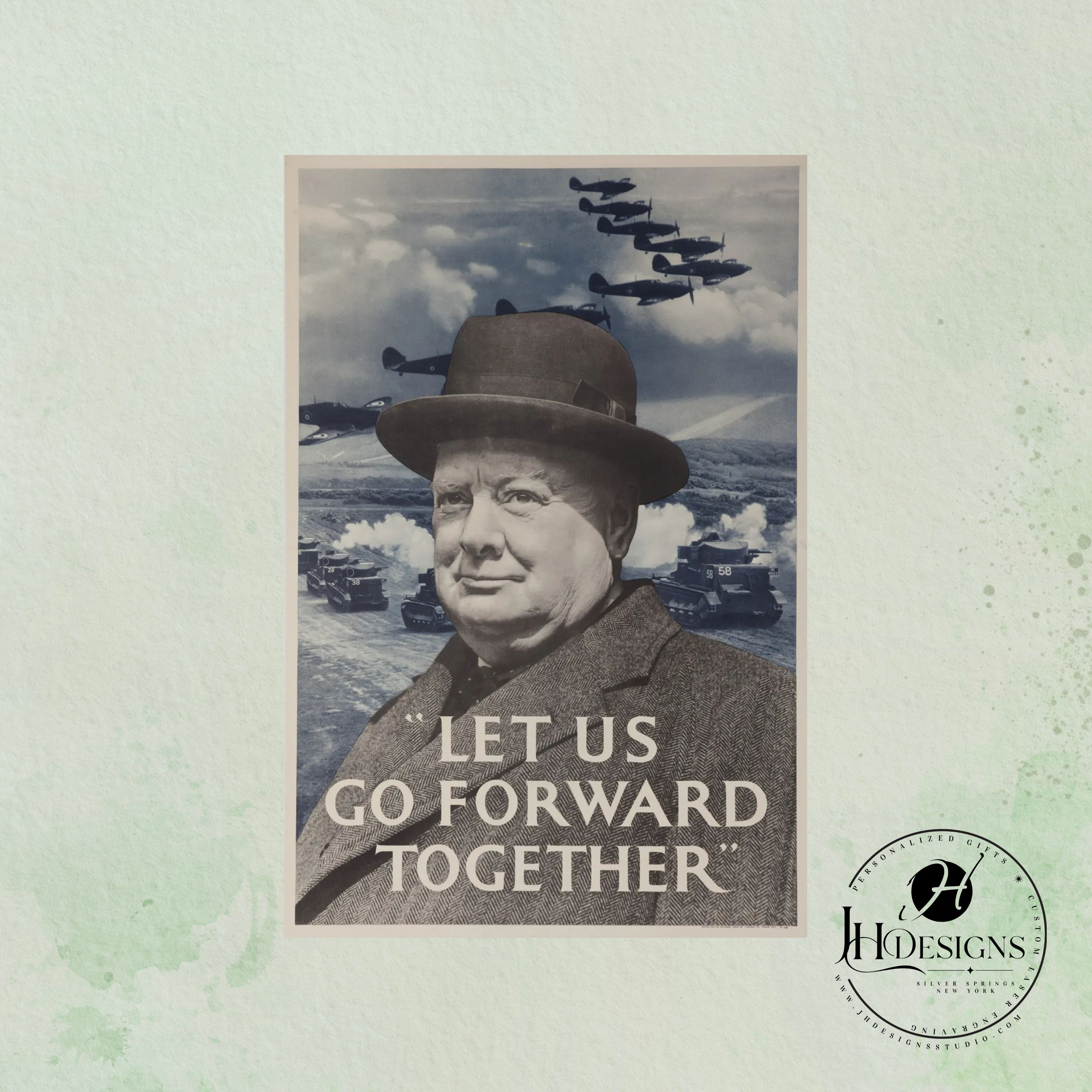 World War II Propaganda Poster Magnet 25