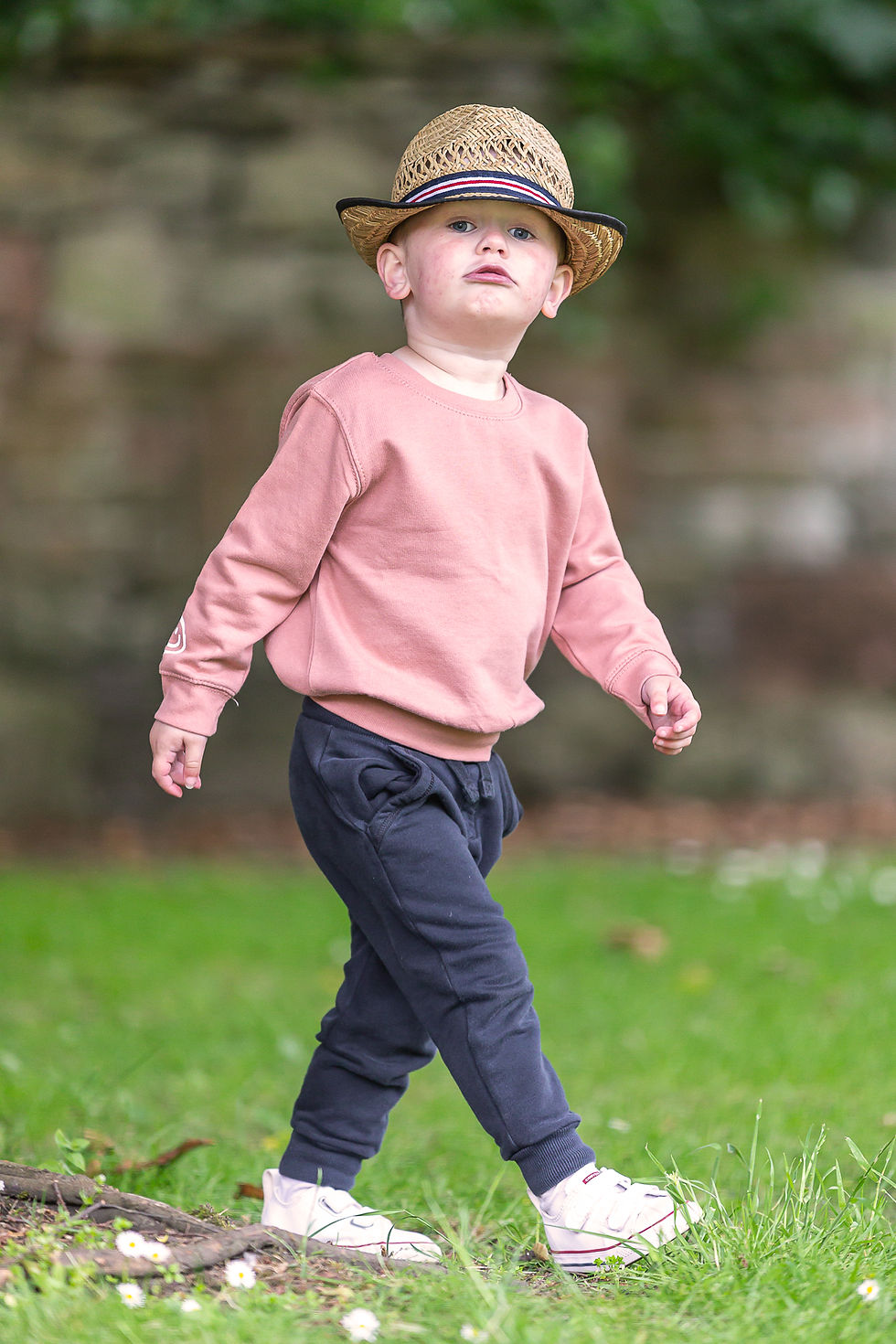 Thumbnail: Children's Sustainable Smiley Face Sweatshirt