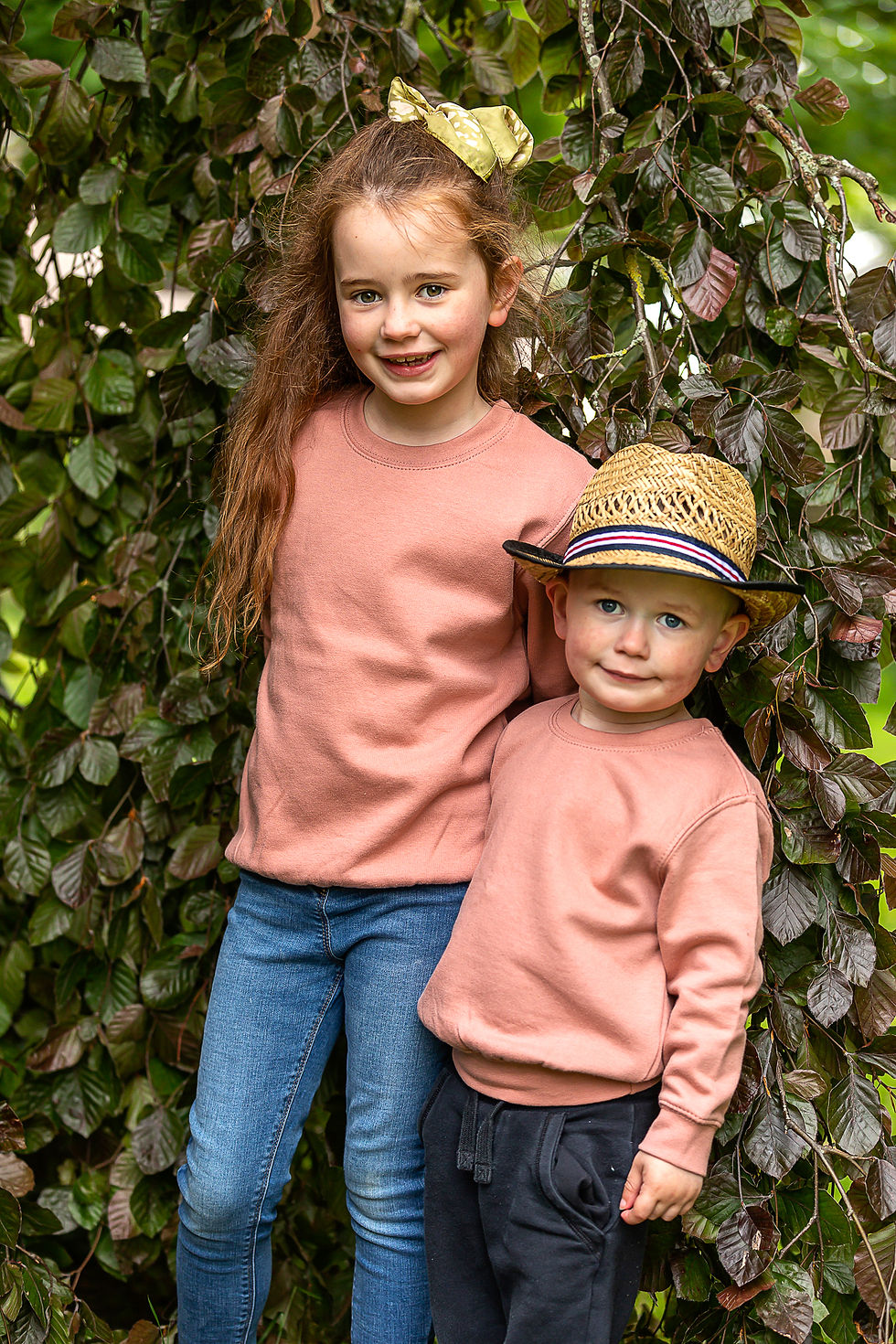 Thumbnail: Adult's Sustainable Smiley Face Sweatshirt