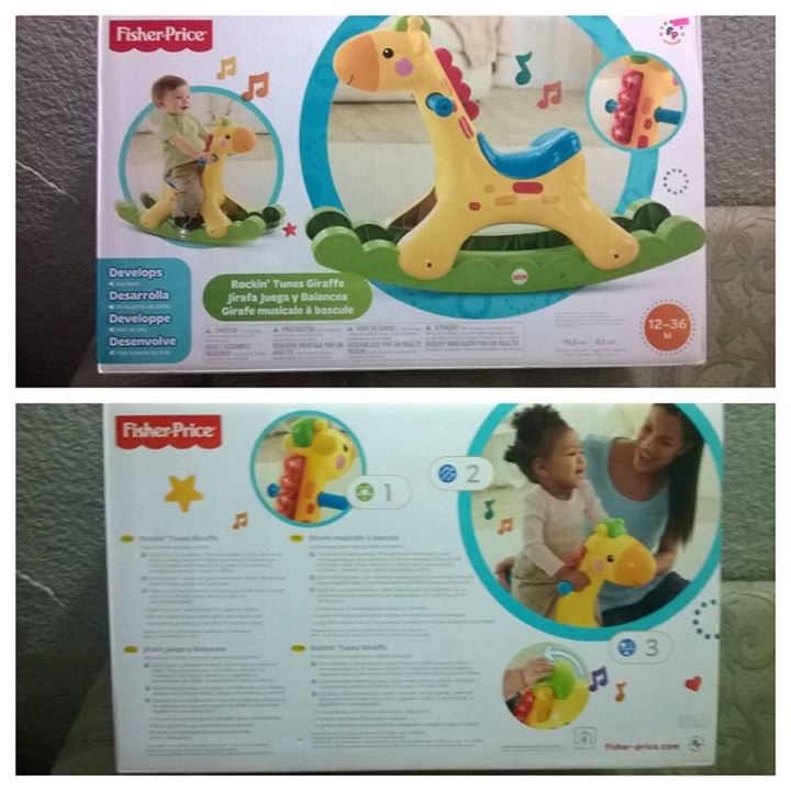 jirafa fisher price juega y balancea